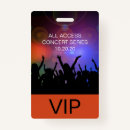 Search for all access pass id badges Vip