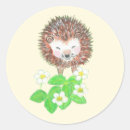 Search for funny hedgehog stickers Cute animals