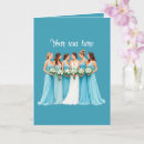 Search for bridesmaid wedding cards For her