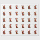 Search for cow christmas wrapping paper Funny