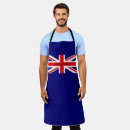 Search for red white and blue aprons Union jack