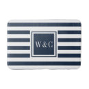Search for navy and white stripes bath mats Beach house