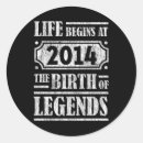 Search for 2014 stickers Birthday