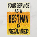 Search for funny man invitations Best man proposal