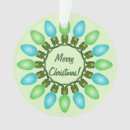 Search for light green christmas tree decorations Xmas