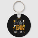 Search for happy 50th key rings Birthday