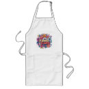 Search for vibrant flowers aprons Illustration