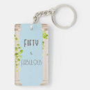 Search for 50th rectangular key rings For her