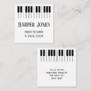 Search for keyboard player business cards Musician