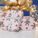 Search for childrens christmas wrapping paper Pink