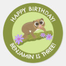 Search for nocturnal animals stickers Cute