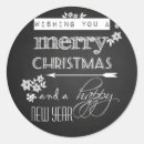 Search for vintage new year stickers Rustic