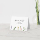 Search for boho wedding thank you cards Botanical