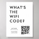 Search for wifi password posters Modern