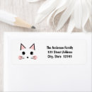 Search for kitty return address labels Girl