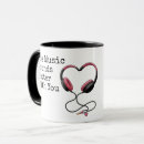 Search for the sound of music mugs Headphones