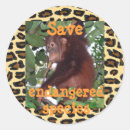 Search for endangered species stickers Animal