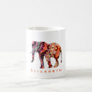 Search for elephant mugs Illustration