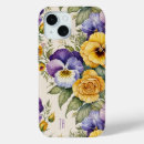 Search for purple pansy iphone cases Pansies