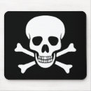 Search for crossbones mousepads Skull