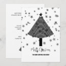 Search for abstract christmas invitations Red