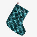 Search for teal blue christmas stockings Glam