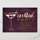 Search for purple martini invitations Celebration