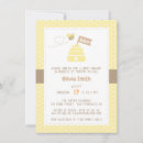 Search for bee hive invitations Yellow