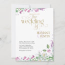Search for lilac and white wedding invitations Typography