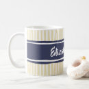 Search for blue and cream mugs Nautical