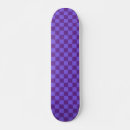 Search for chequered skateboards Purple