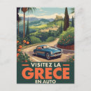 Search for vintage car postcards Travel