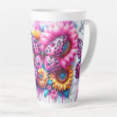 Search for butterfly on sunflower mugs Elegant