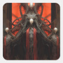 Search for fantasy creature stickers Red