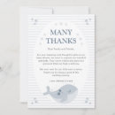 Search for whale thank you cards Baby shower