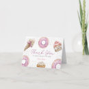Search for donut thank you cards Girl