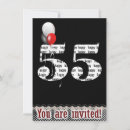 Search for open house birthday invitations Black