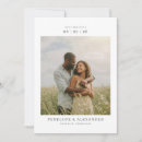 Search for nature save the dates Minimalist