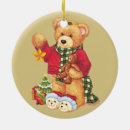Search for cute teddy bear christmas tree decorations Seasonal