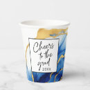 Search for graduation paper cups Royal blue
