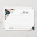 Search for floral wedding advice cards Bridal shower