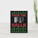 Search for tech christmas cards Geek