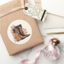 Search for cowboy boots wedding stickers Rustic
