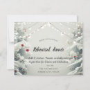 Search for red rehearsal dinner invitations Winter