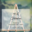 Search for 90th birthday party decor 90 and fabulous