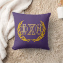 Search for college logo cushions Phi chi theta alumni