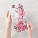 Search for shades of pink wedding invitations White