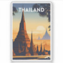Search for vintage thailand stickers Vacation