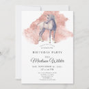 Search for magical unicorn birthday invitations Boho