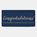 Search for blue and gold banners Typography